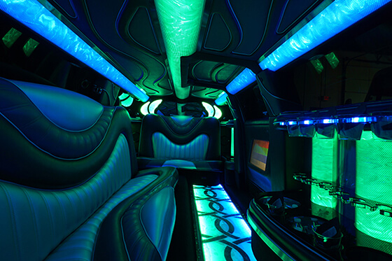 stunning limo rental lounge