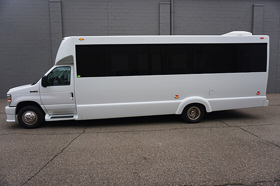 large party bus delray beach exterior